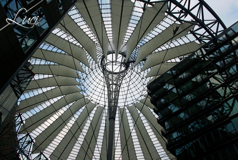 Dak Sony Center Berlijn